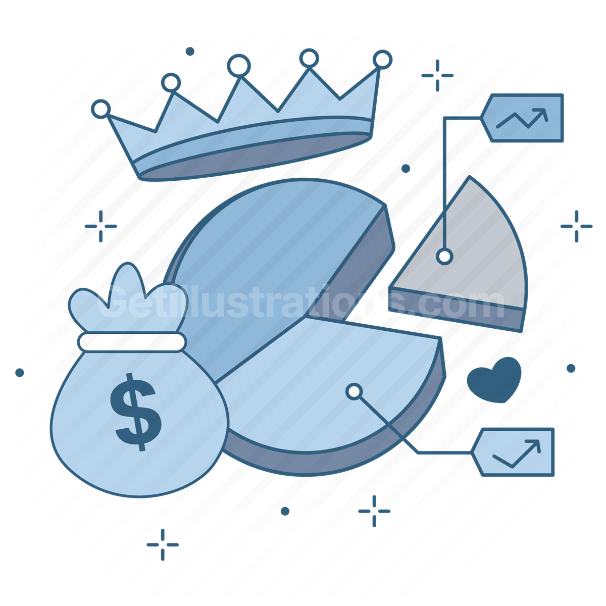 Business and Finance illustration preview image